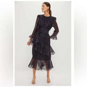 Tuckernuck - Midnight Oleander Sasha Dress - NWT - Size M